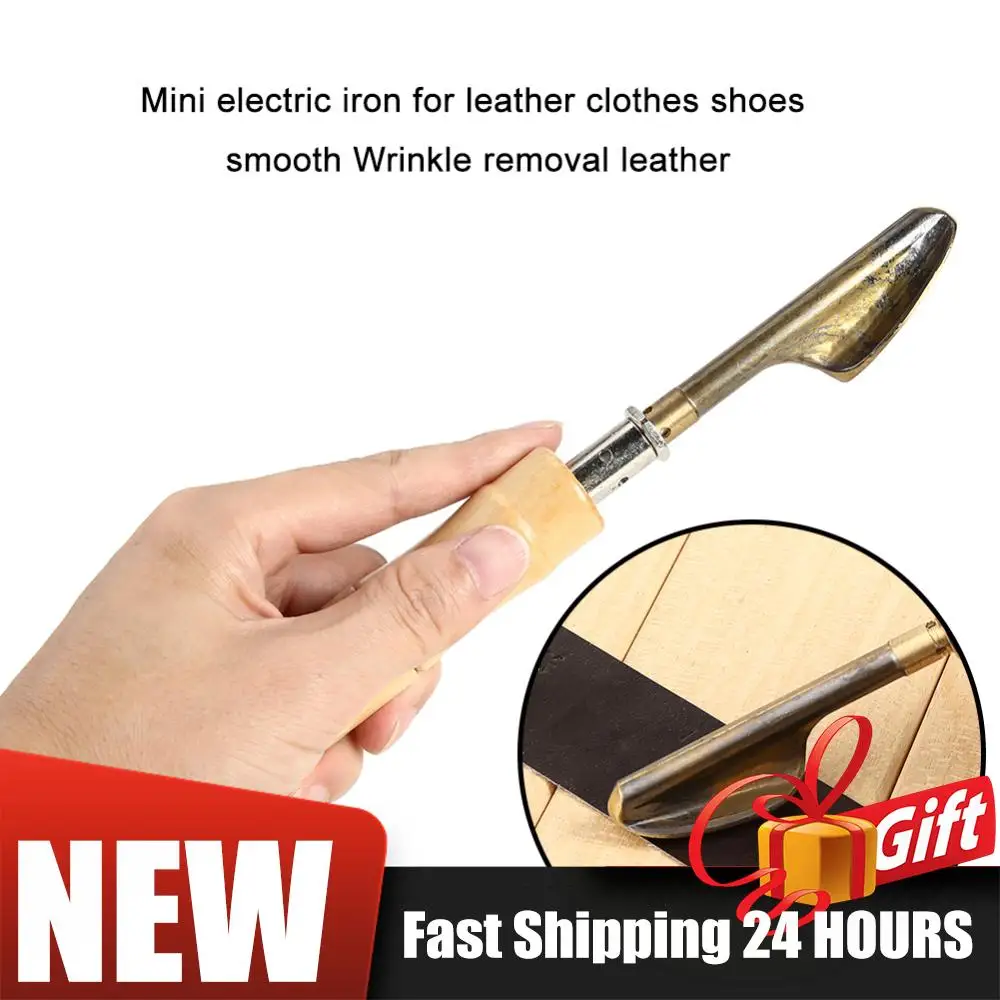 

Portable Mini Electric Iron for Leather Clothing Bag Shoes Car Bumper Repair Electric Soldering Iron Wrinkle Removal Repair Tool