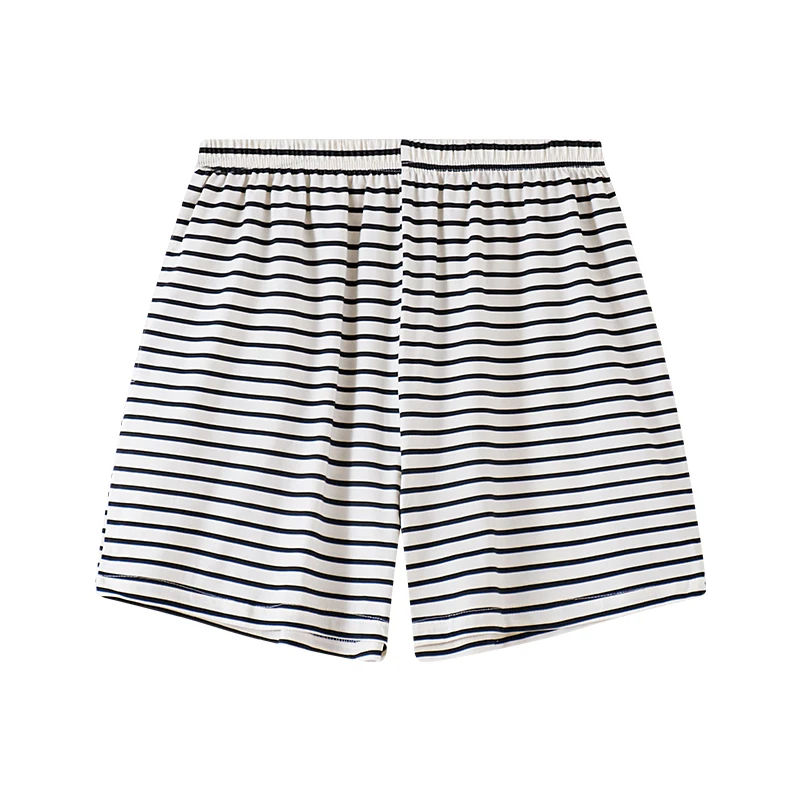 

Women Short Trousers Striped Print Modal Sleep Pants Female Pajamas Pants Bottoms Sleepwear Pajama For Young Girls Pijamas Mujer