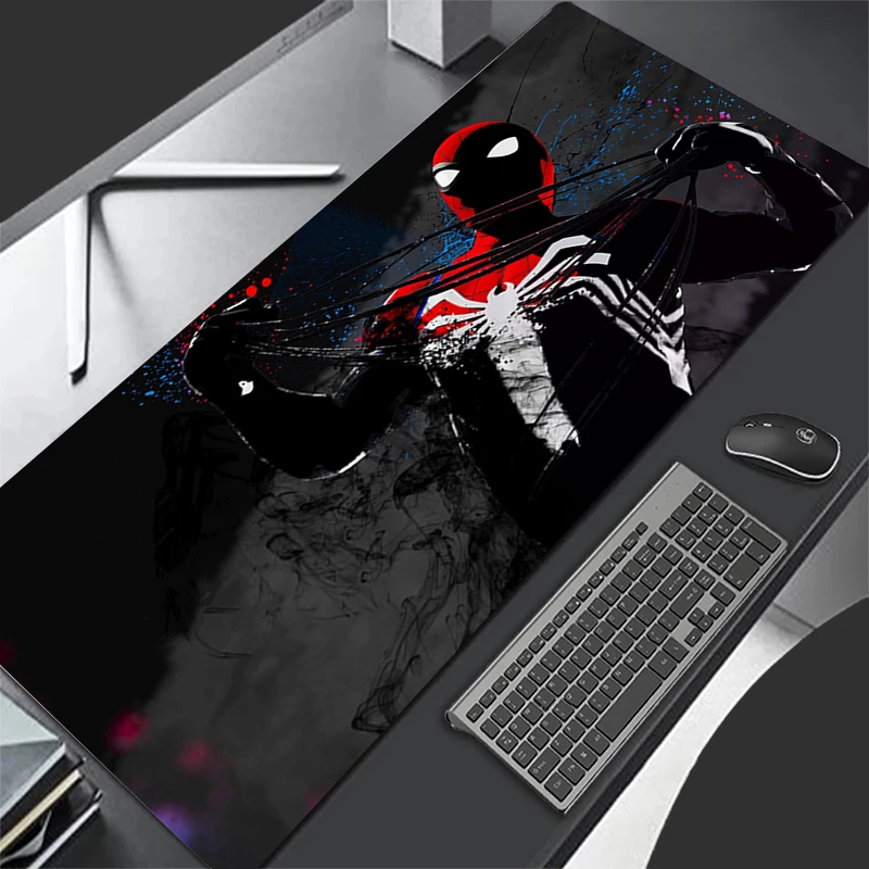 Spider Man Avengers Alliance superhero Pattern Non-Slip Desk Mat Game mousepad Pads Rubber Mouse Mat Desk Gaming Marvel cartoon