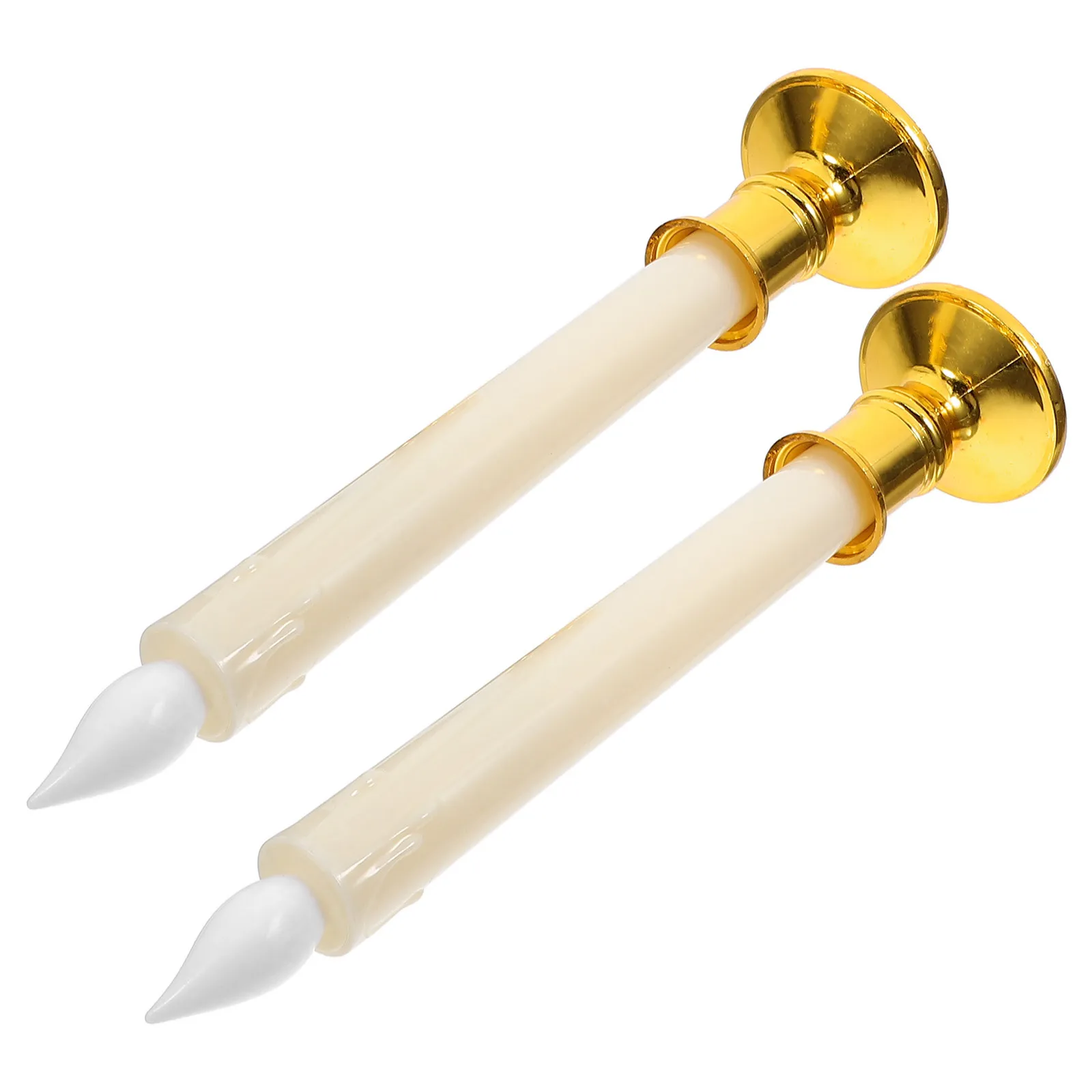 

4Pcs Realistic LED Lights Flameless Operated Candles Party Decorative Light for Cozy Ambiance Home Restaurant