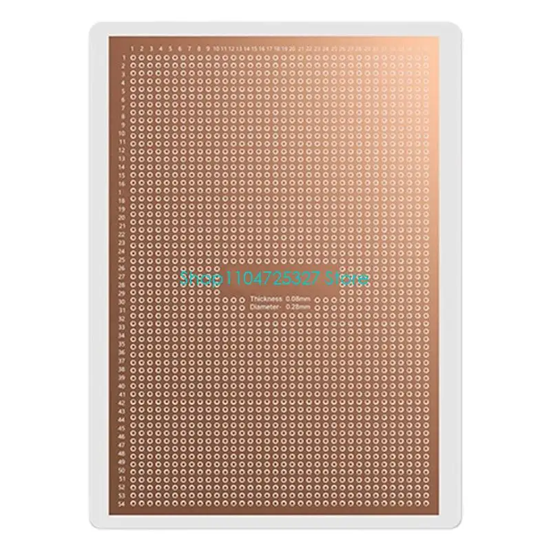 D8KF Phosphor Bronze Solder Pad Sheet for Phone Board Repair, Plate for Middle Layer Pad Restoration Benches Tasks