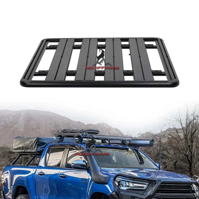 

Outdoor Multifunctional Roof Racks Accessories Front And Rear Bumper Aluminum For - HILUX VIGO ROCCO REVO