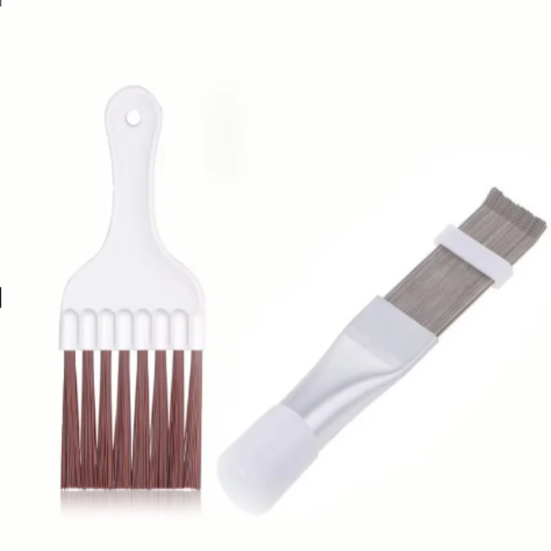 1/2Pcs Stainless Steel Brush Cleaning and Dust Removal Tool for Radiator Cleaning Brush for Air Conditioning Condenser Fins