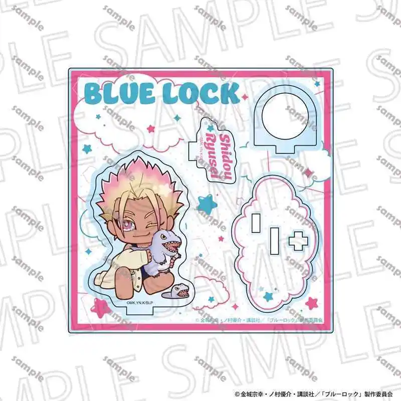 

New BLUE LOCK Acrylic Stand Figure Isagi Yoichi Rin Itoshi Anime Peripheral Cute Cartoon Young Baby Room Desktop Ornament Gifts