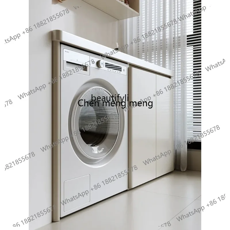 Paint Arc Washing Machine All-in-One Cabinet Combination Balcony Wash Wardrobe