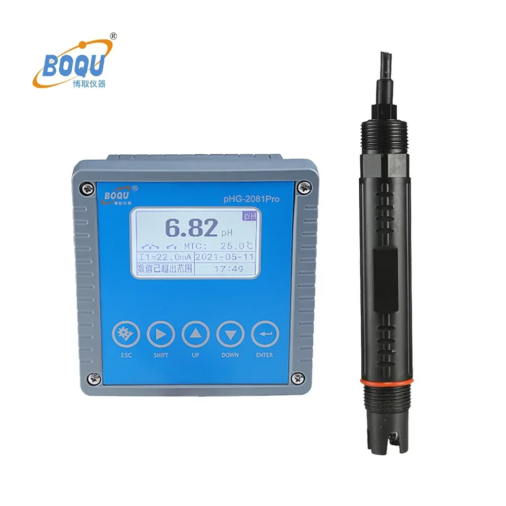 Water Quality PH DO Conductivity Monitoring RS485 4 20mA Online Orp Ph Controller for WTP