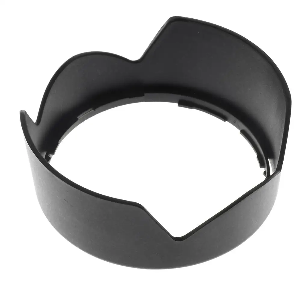 ABS Camera Lens Hood Shade Black Cover for Nikon Zoom-nikkor 18-135 Compatible Lens Protector Accessory
