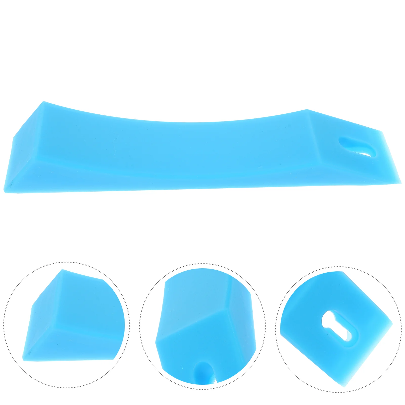 

Barbell Spacer Supply Non-slip Wedge Weightlifting Silicone Mat Silica Gel Portable Deadlift