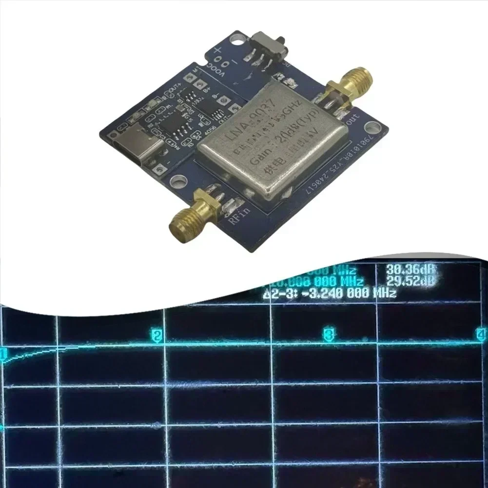 Full Band Software Defined Radio Receiver Module High Gain  FOR LNA  RF Booster For Test Measurement Tool Accessory