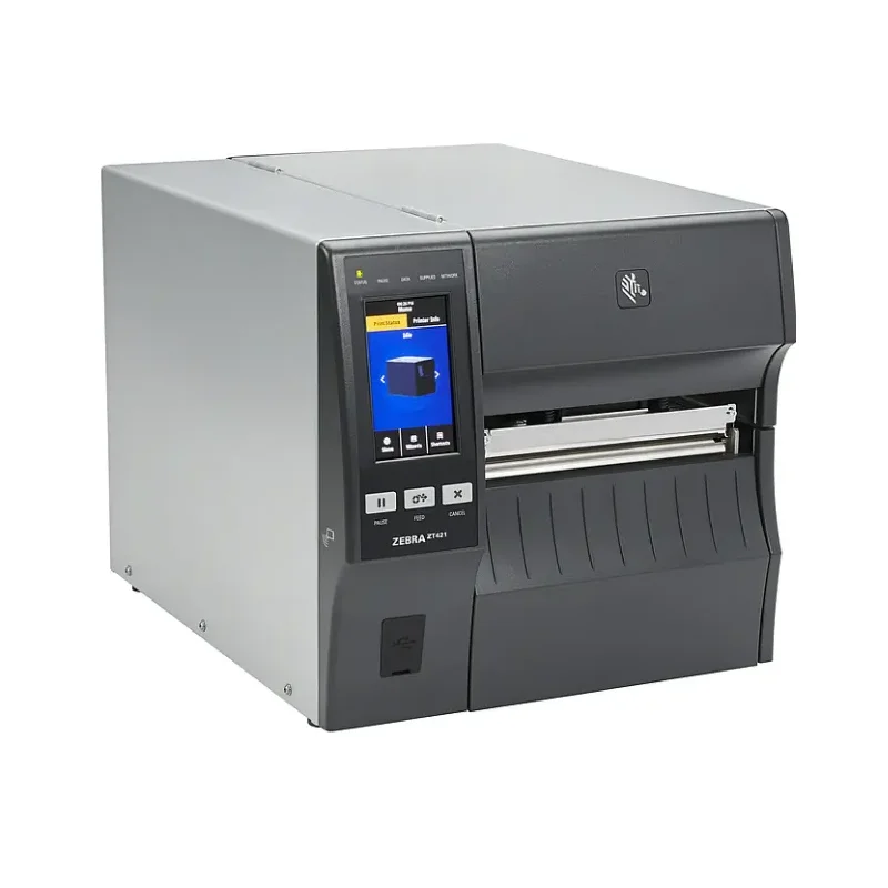 Zebar ZT421 6inch Industrial Label Barcode Printer Thermal Transfer Desktop 203dpi 300dpi Thermal Transfer Printer