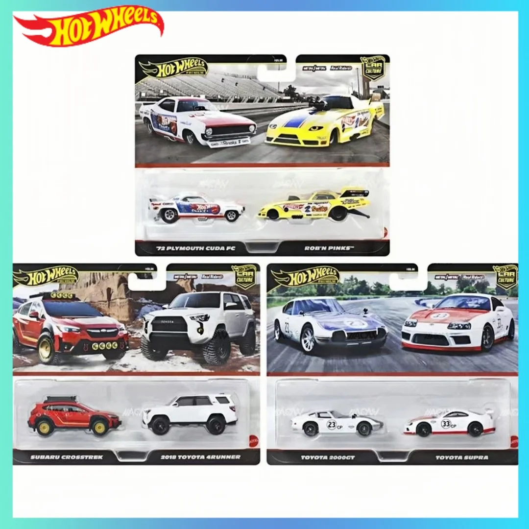 

Novas Rodas Quentes Car Culture Series Car Model 1/64 HBL96 Subaru Suba Plymouth Double Alloy Cars Boys Toy Birthday Gift