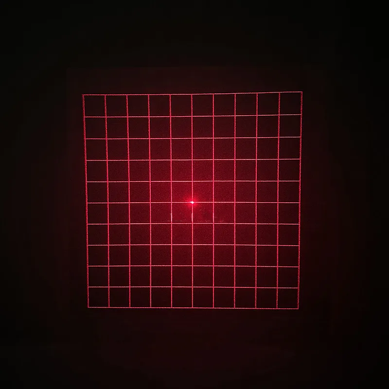 Elemento Óptico Difrativo dg Laser Grating Pattern Projeção de Palco Efeito de Iluminação Estrela Patches por Pacote