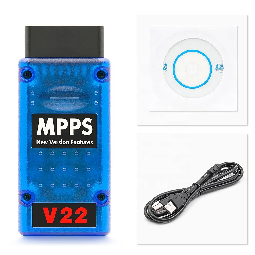 무제한 MPPS V22 언락 케이블 멀티부트 브레이크아웃 트리코어 자동차 진단 케이블 ECU 프로그래밍 읽기 및 쓰기 지원
