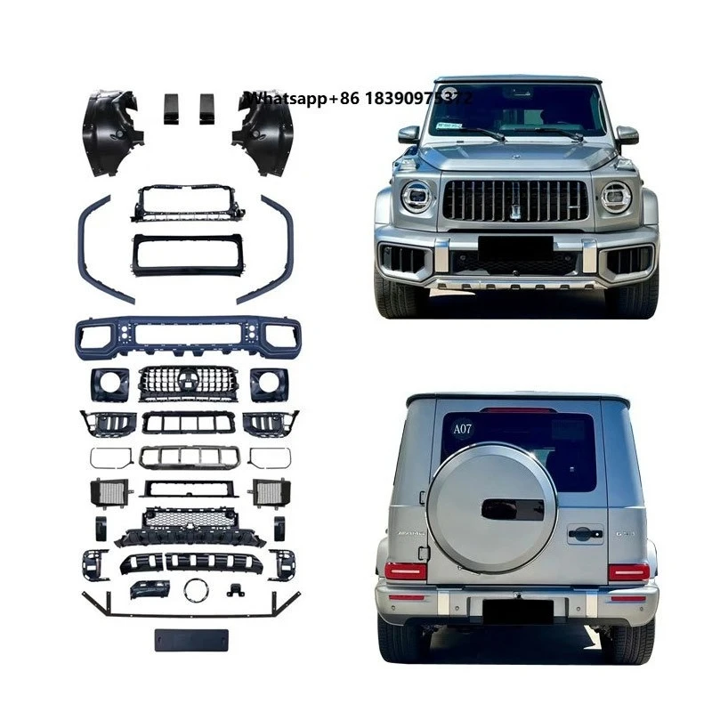 

G63 Bumper for 2025 G Class W465 Upgrade G63 AMG Body Kit Grille Fender Flare Rear Bumper