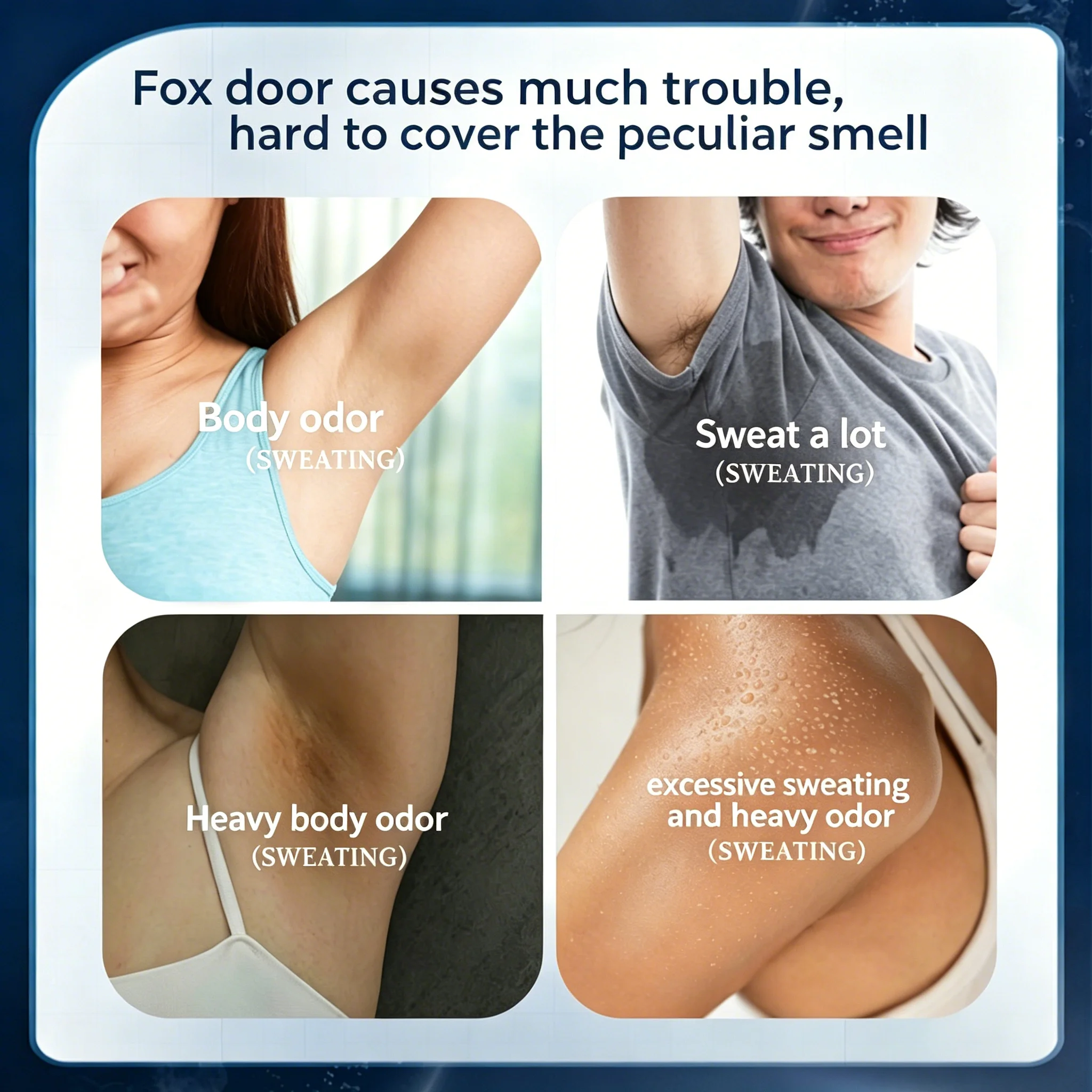 1/2/3pcs Long Lasting Underarm Deodorant Spray Aluminum Chlorohydrate Antiperspirant Effective Armpit Sweat & Body Odor