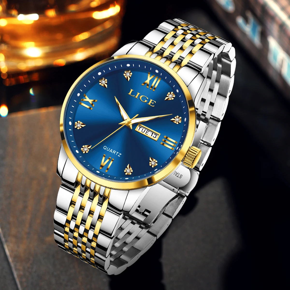 Relógio Masculino LIGE de Luxo - Smartwatch Digital Watches For Men avaliação e preço