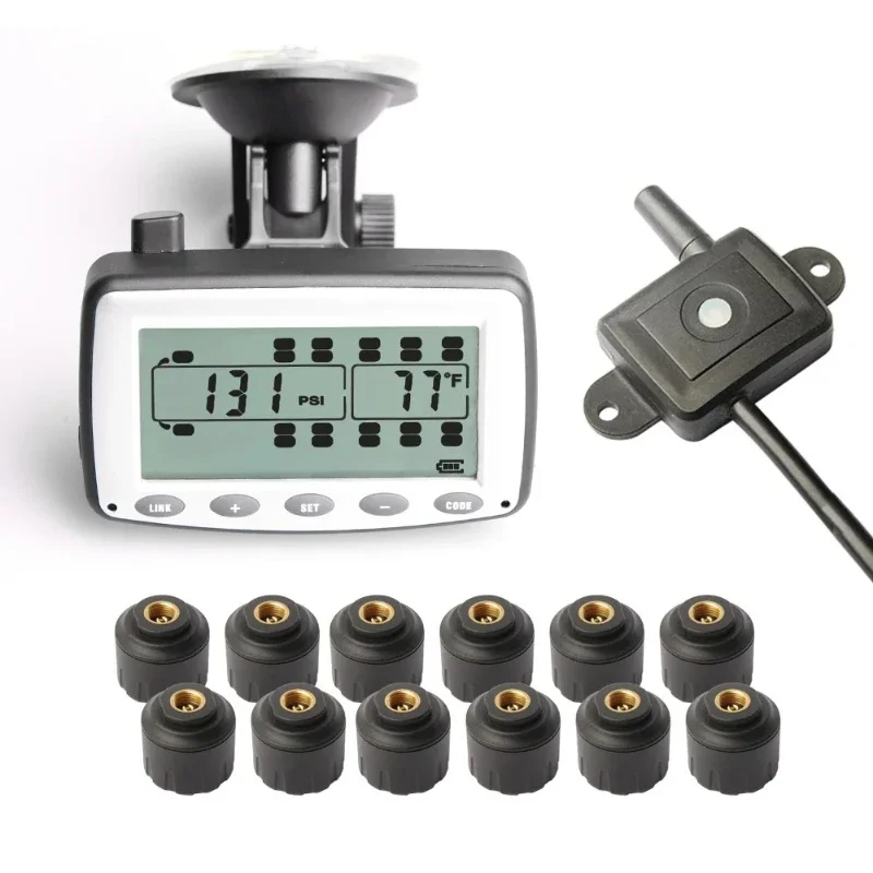 Truck Pressure Monitoring System with 12 Sensors RS232 Output for Global Positioning System Tracker