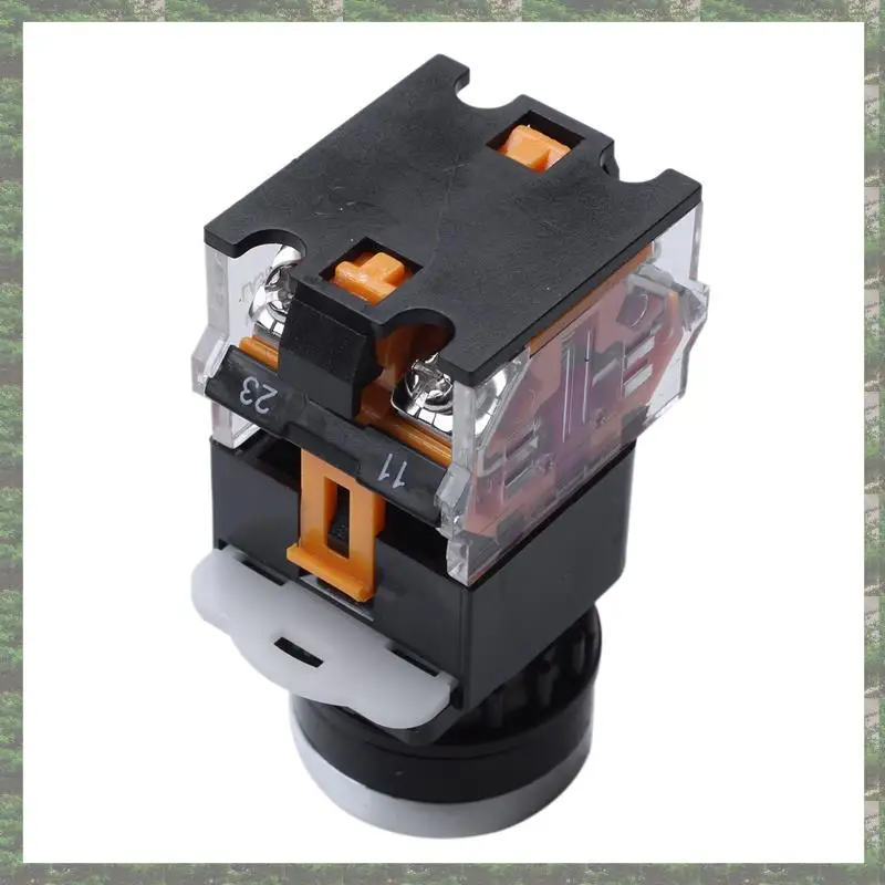 أفضل ما في 2025-4X LA38-11/203 مفتاح ضغط مؤقت للخدمة الشاقة باللون الأحمر