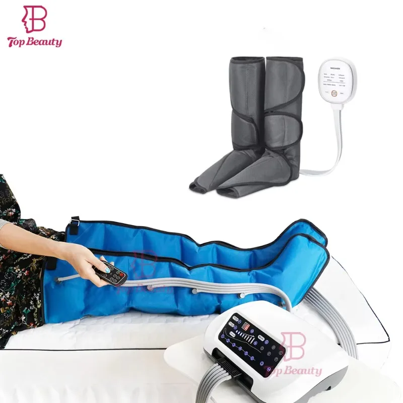 8 Chamber  Pants Massage  Leg Professional air Pressure Compression Boots Pressotherapie