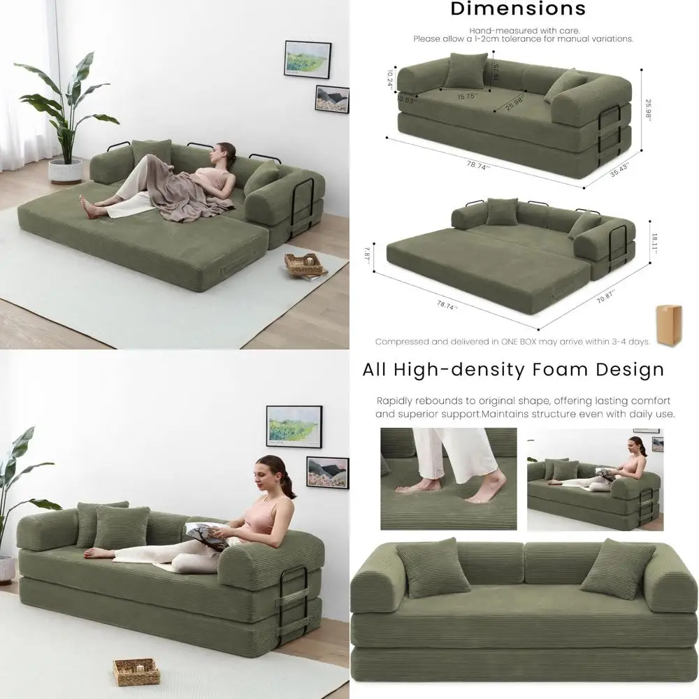 Folding Sleeper Sof… - image