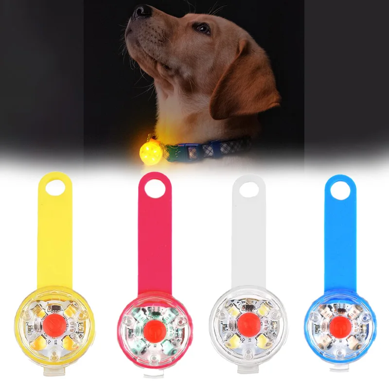 Pet Luminous Collar Dog Pendant Luminous Dog Tag Anti Loss Collar LED Waterproof Safety Flashlight USB Rechargeable Luminous Pen