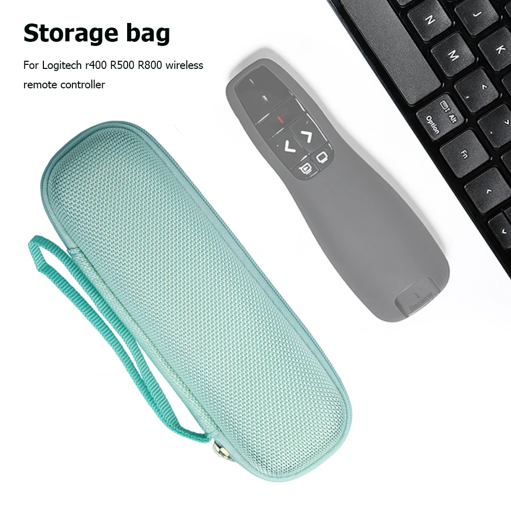 Hard Shell Carrying Case PPT Pointer Presenter Wireless Remote Control Portable Storage Box Bags for Logitech R400 R500 R800