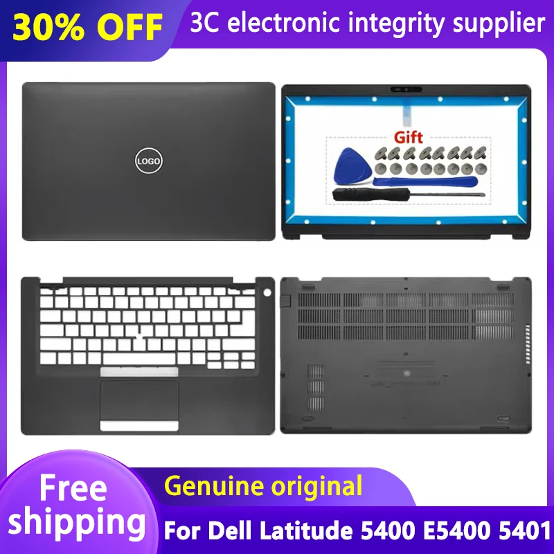 

Новинка, подставка для ноутбука Dell Latitude 5400, E5400, 5401 дюйма, задняя крышка ЖК-дисплея, подставка для рук, Верхняя Нижняя часть, фотосессия 06P6DT, A1899F, 0CN5WW