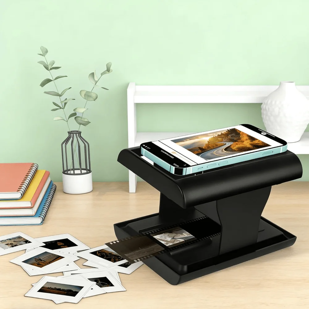 1PC 35mm Film Scanner Smartphone Negative Slide Digitizer with LED Backlight Portable Photo Converter Viewer Scanner