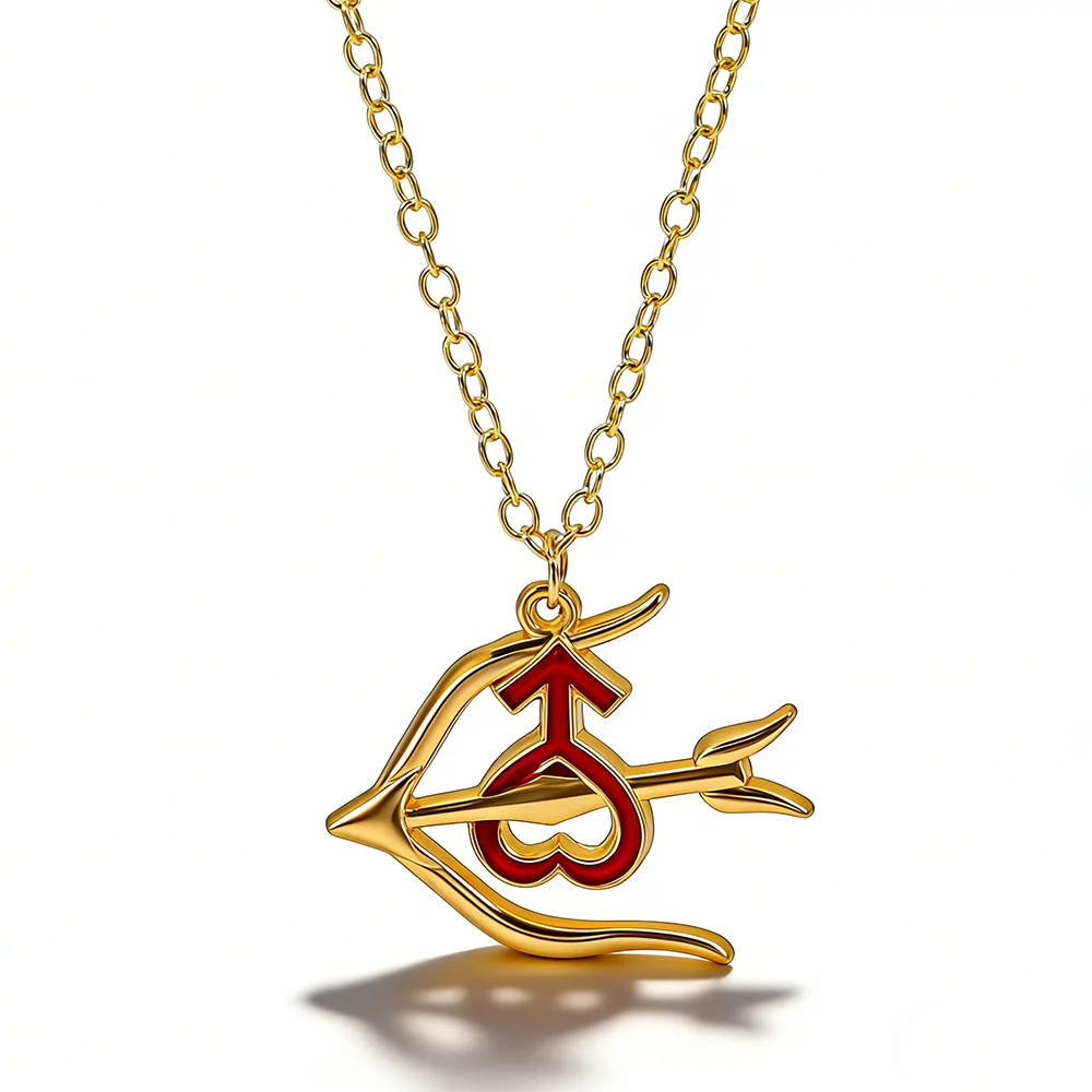 

Simple Exquisite Arrow Pendant Necklace Fashionable and Creative Personality Men's and Women's Jewelry Gift for Friends
