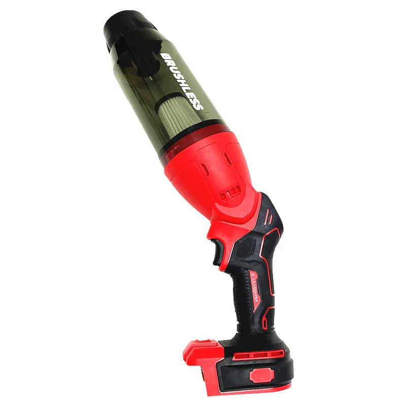 Imagem -04 - Cordless Handheld Car Aspirador de pó sem Fio Portátil Apto para Milwaukee 18v Bateria 25000pa Cabelo Pet