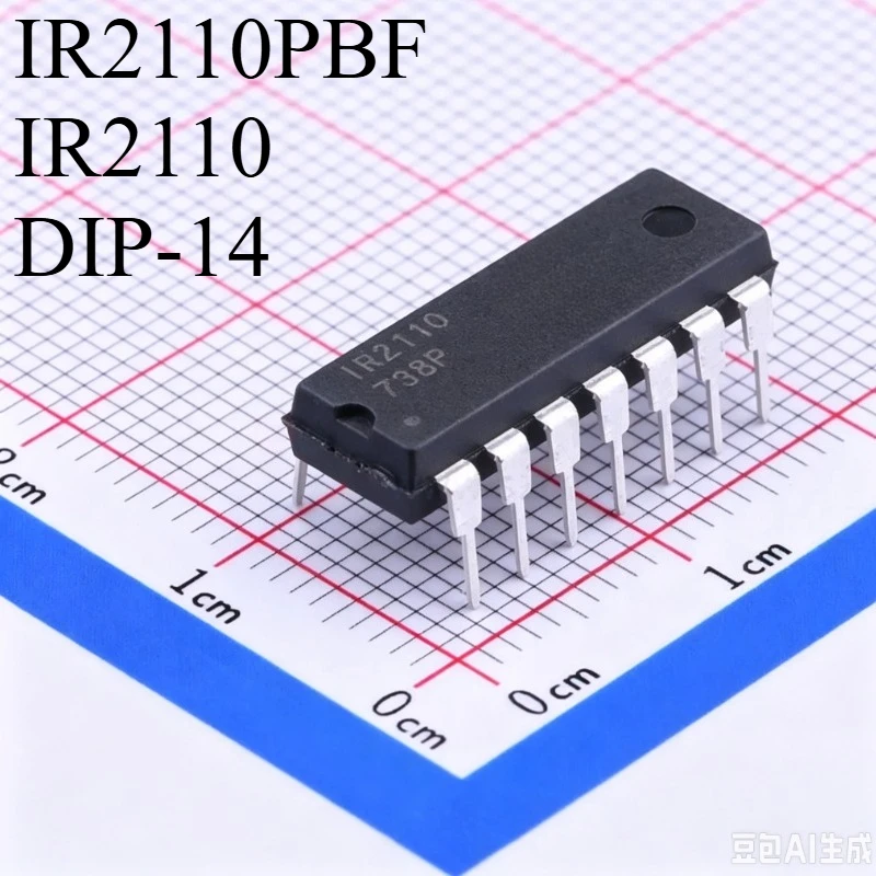 5PCS/Original IR2110PBF IR2110 DIP-14 High and low side driver