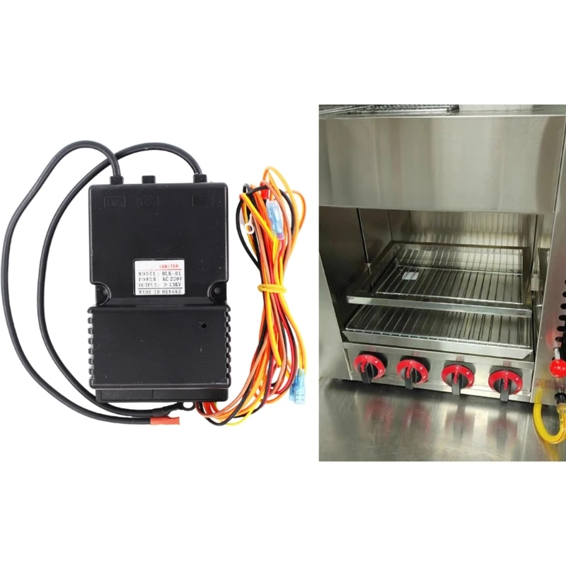 ชุดจุดระเบิดอิเล็กโทรดง่าย ๆ การติดตั้งพื้นผิวพลาสติกสำหรับอุปกรณ์แก๊ส