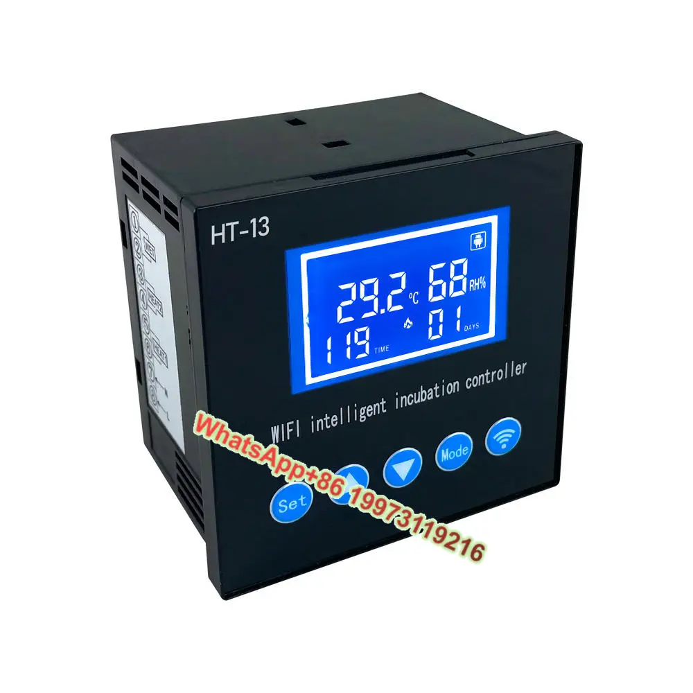 

Automatic WIFI Remote Digital Temperature and Humidity Incubator Controller HT-13 Thermostat
