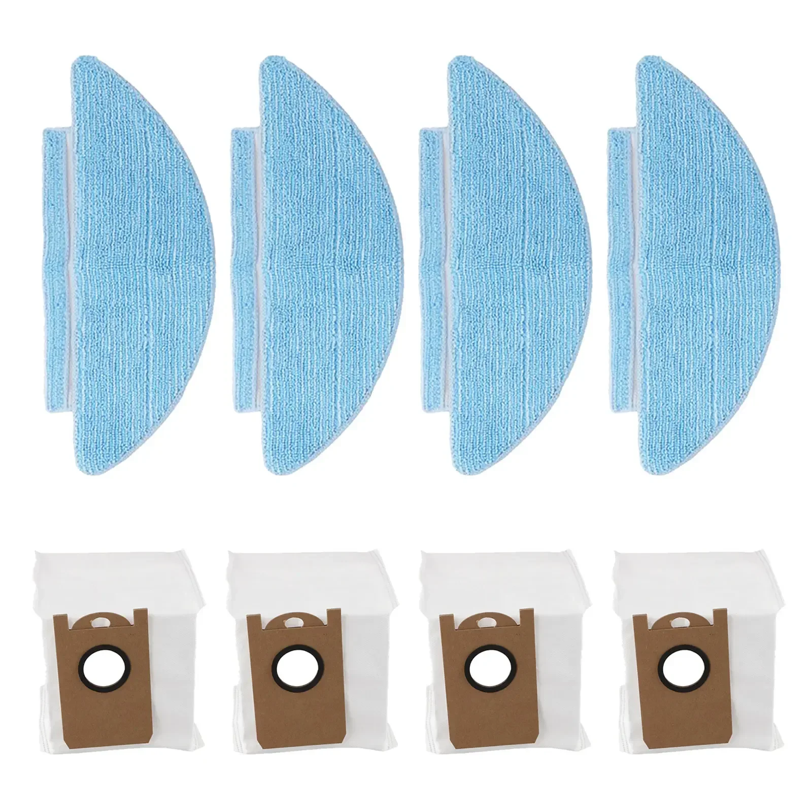 

Dust Bags Mop Pad Cloths For Lubluelu For Tikom For Laresar Clean For L6 Nex For SL60D SL61 Vacuum Cleaners Replacement Set