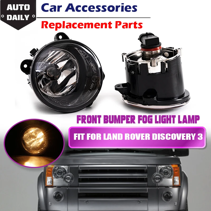 Car Front Fog Light Lamps Fit For Land Rover Discovery LR3 Range Rover Sport Left & Right XBJ000080 XBJ000090 Replacement Parts