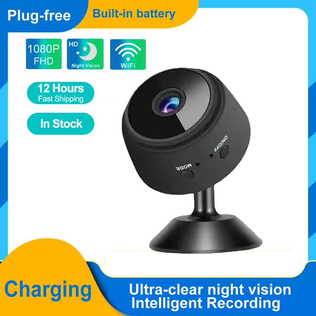 

A9 Camera WiFi HD Voice Recorder Wireless Mini Camera Video Surveillance Network Camera Smart Home Video Surveillance