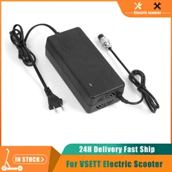 54.6V 2A Battery Charger for VSETT 8 8+ 9 9+ 10+ SPEEDUAL ZERO 9 10 8X 10X 11X Electric Scooter Lithium Battery Charger