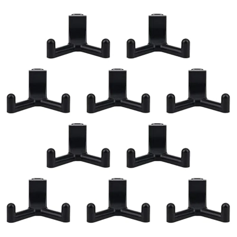 AFBC 10Pcs Tool Hooks For Shed,Plastic Garage Organization Tools Garden Tool Hooks Shed Organization Accessories