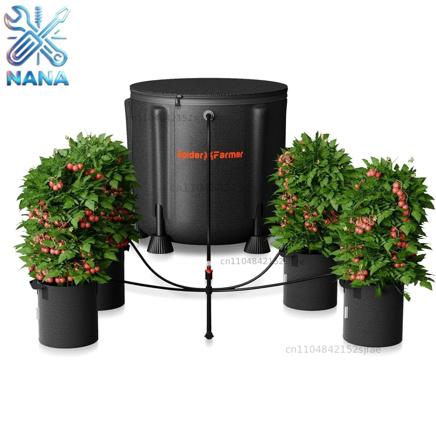 HOT Spider Farmer 13-Gallon Bucket Professional Auto Drip Irrigation System Kits Complete Indoor Automatic Watering System