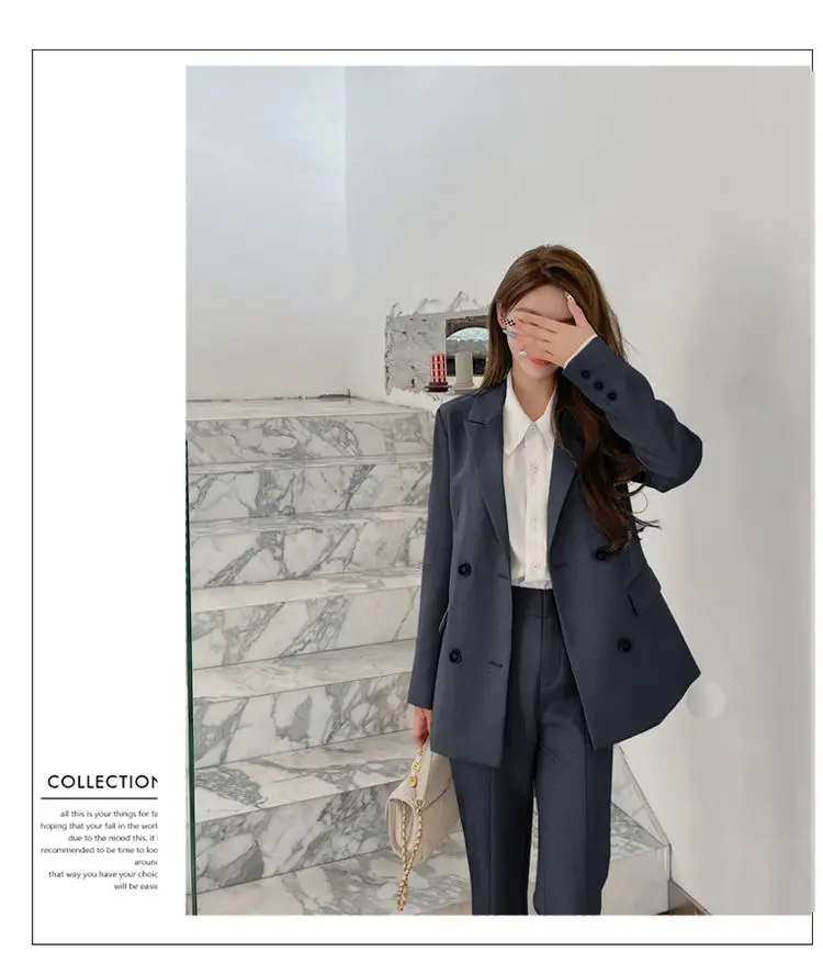 

3-C5 Temperament small suit suit female Korean style professional suit 2023 spumn new style fashionable and stylish small