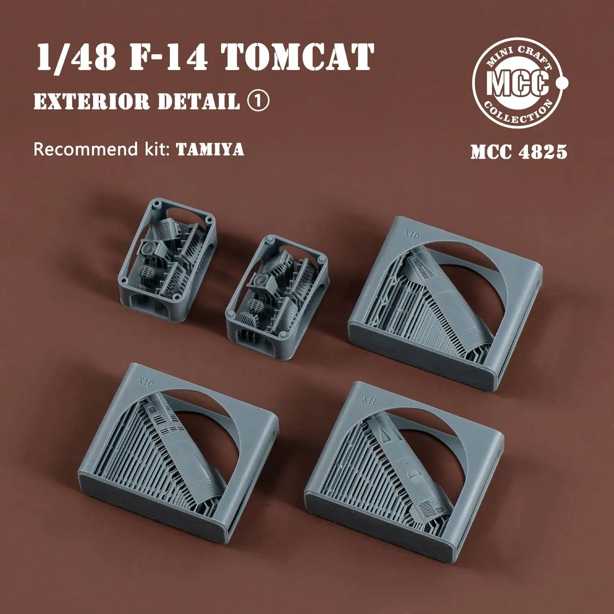 

MCC 4825 1/48 F-14 Детали внешней части 1 (для TAMIYA)-Набор деталей обновления