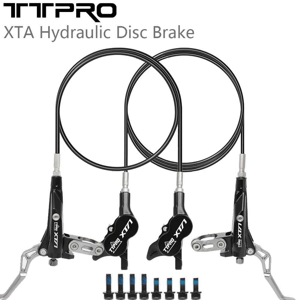 TTPRO XTA MTB Bike Hydraulic Disc Brake Left Front 800mm Right Rear 1450mm For MTB Hydraulic Disc Brake Mountain Bike Parts