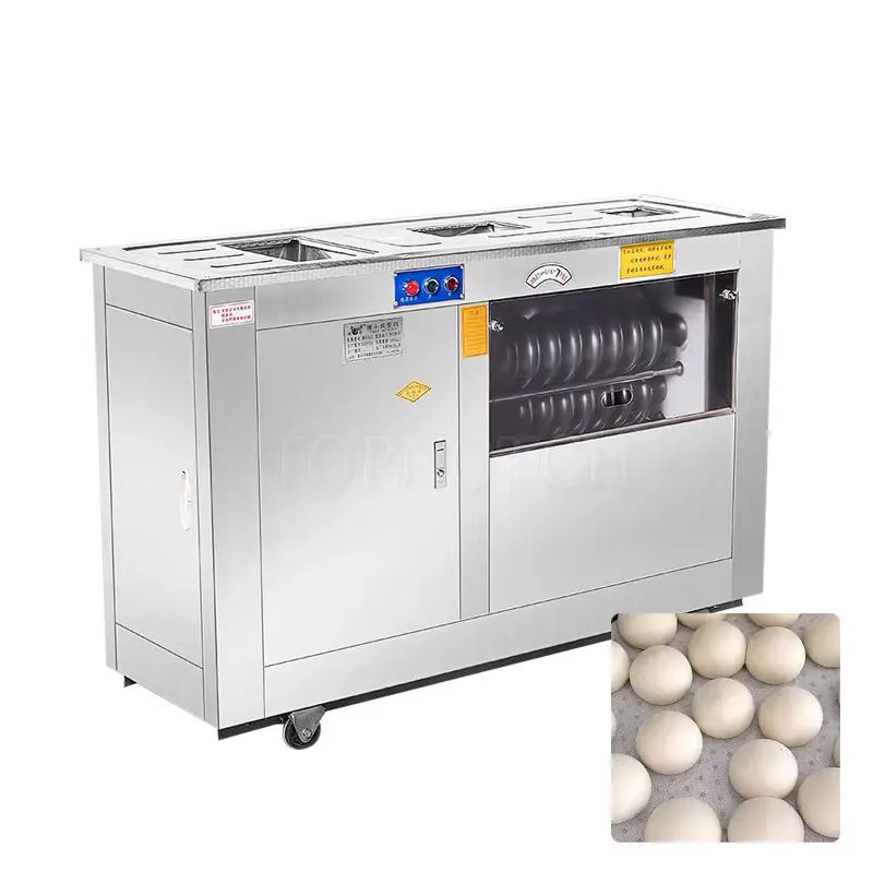 

Commercial Dough Divider Rounder Roller Round Dough Ball Cutter Pizza Bread Steam Bun Dough Cutting Rolling Machine