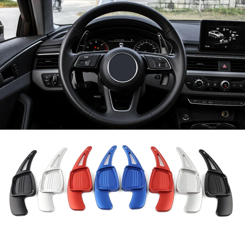 

Car Steering Wheel Shift Paddle Direct Shifter For Audi AA3 A5 S3 S5 Q2 Q5 2017-18/ A4L A8 SQ5 R8 2018/ Q7 TTS TT 2016-2018