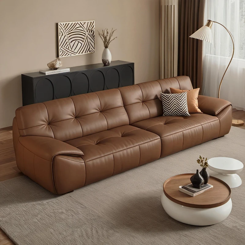 minimalist leather office sofa meeting reception simple business Sofa combination set bedroom canapé modulable office furniture