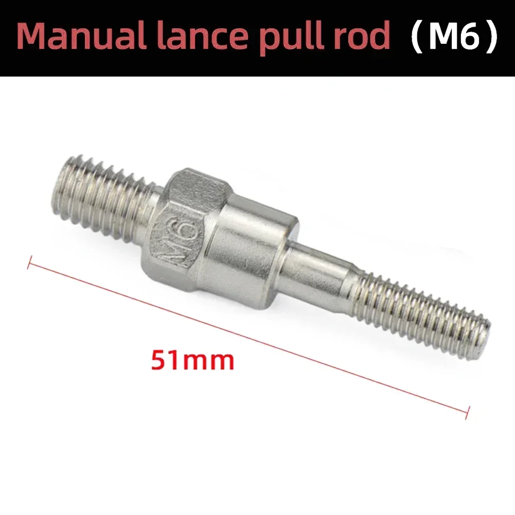 Accessoires de machine à riveter en acier, outil d'écrou à riveter, pointe de rivcirculation à la main, remplacement de pièce de rechange, M3, M5, M6, M8, M10, 1PC