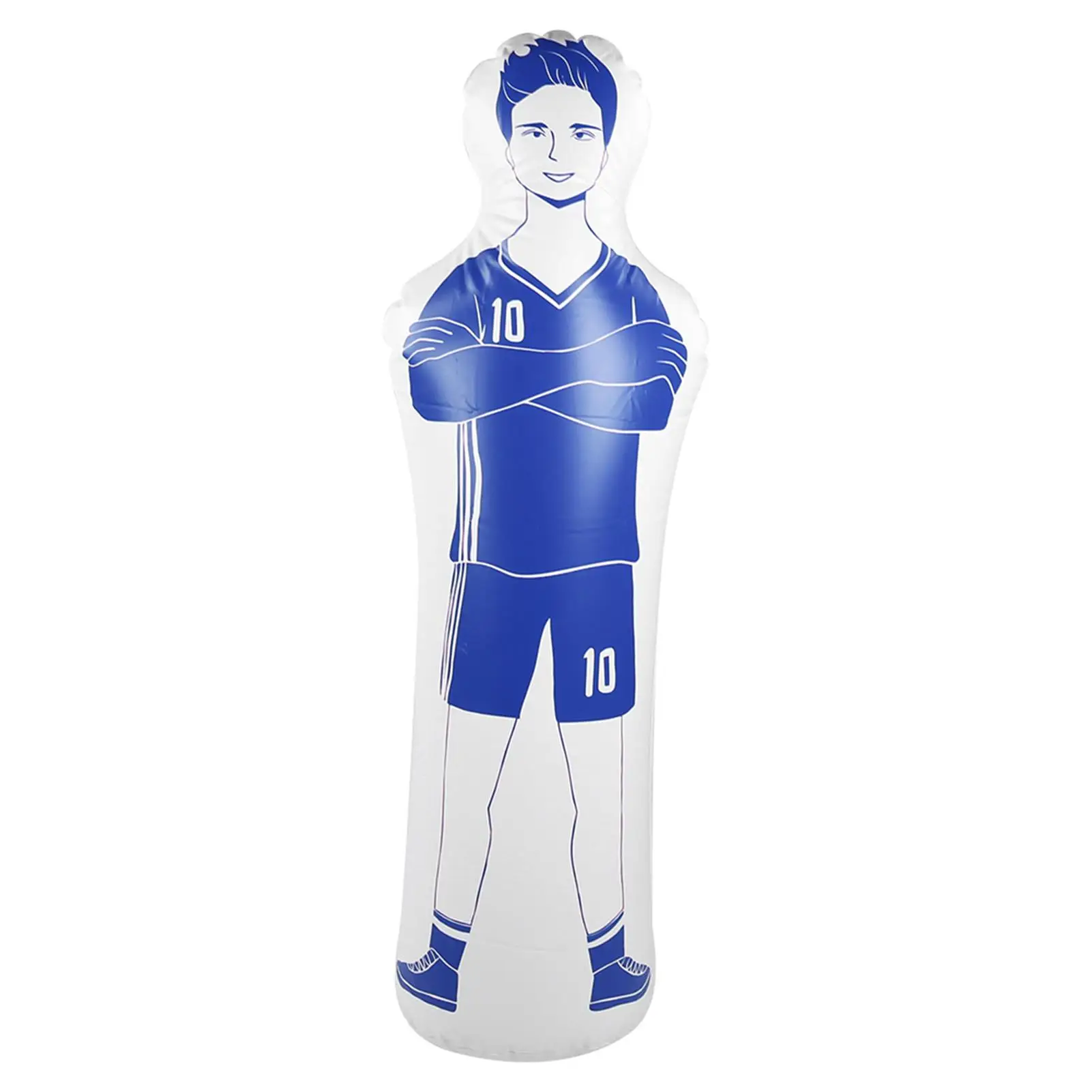 160x40cm Erwachsenen aufblasbares Fußball training Torwart Luft Fußball Werkzeug PVC Wand Training Dummy