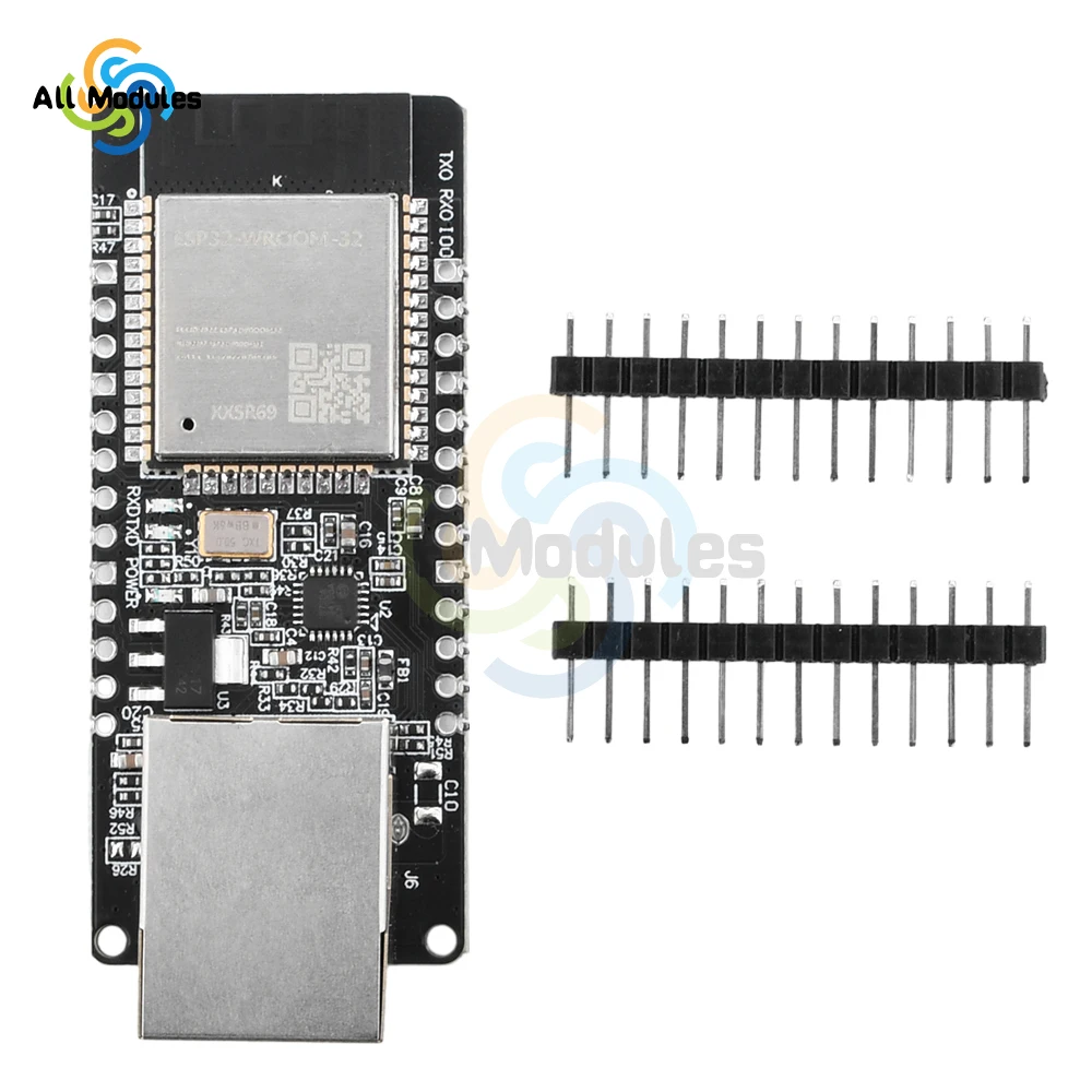 ESP32-WROOM-32 WT32-ETH01Development Board WIFI Bluetooth Wireless Module Embedded Serial Port Networking Ethernet ESP32-ETHO1