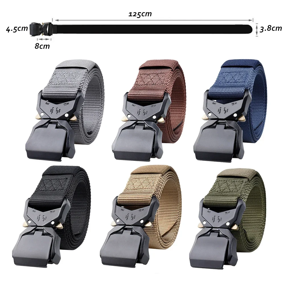 

Military Tactical Belt Army Molle Battle Belt Airsoft Combat Outdoor Men CS Hunting Paintball Waist Belt Hunting Accessories