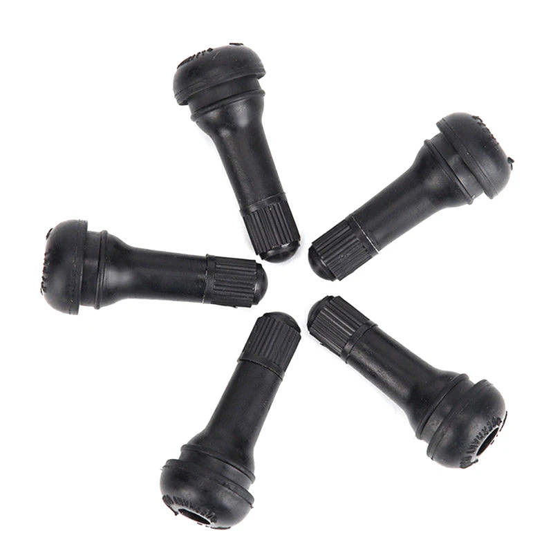 New 4Pcs TR412 Chrome Alloy Tubeless Rubber Wheel Tyre Valve For Cars Motorcycle